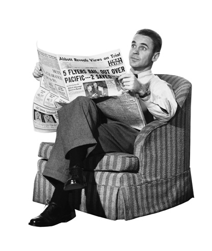 reading-the-newspaper